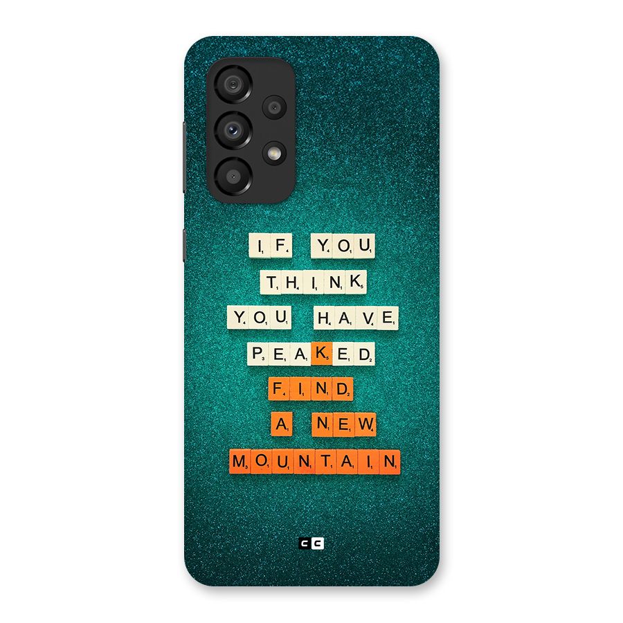New Mountain Back Case for Galaxy A33 5G