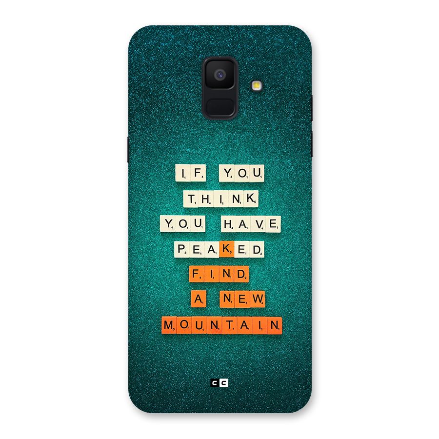 New Mountain Back Case for Galaxy A6 (2018)
