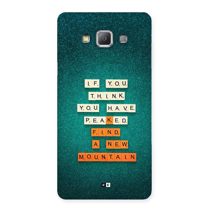New Mountain Back Case for Galaxy A7