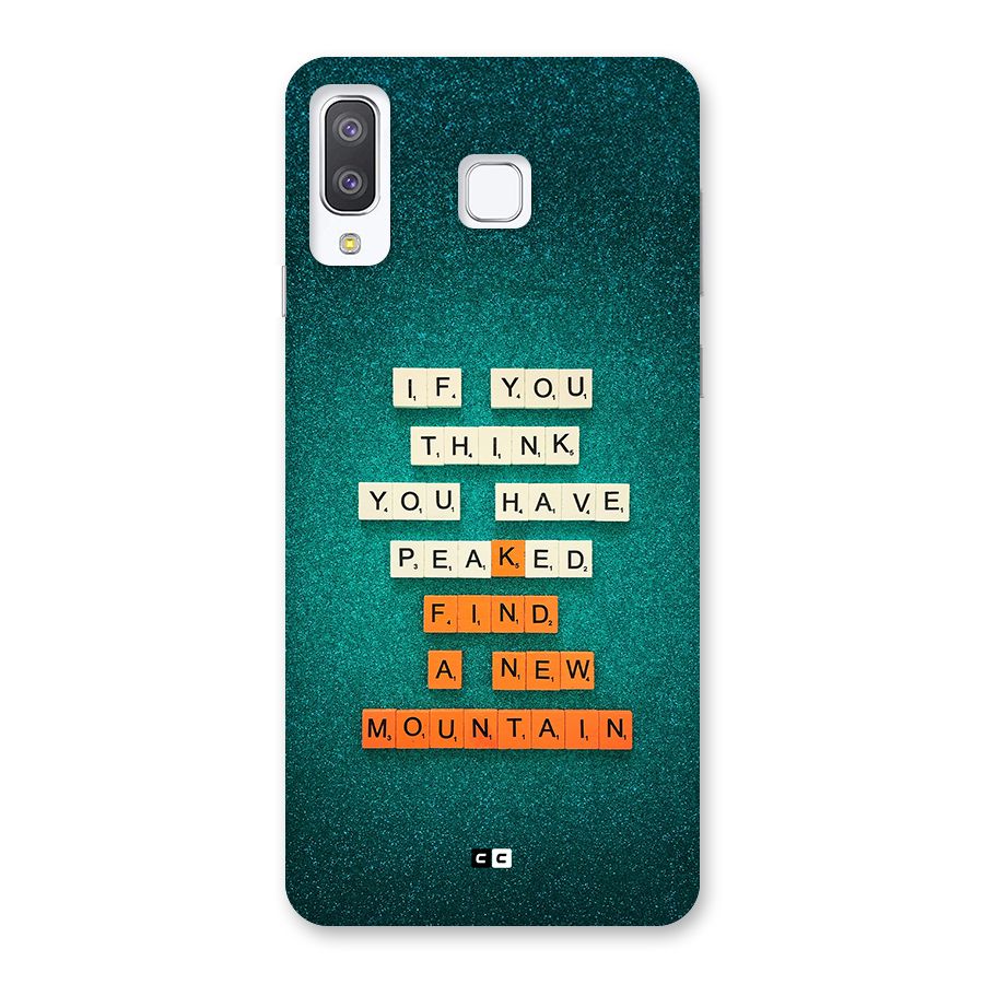 New Mountain Back Case for Galaxy A8 Star
