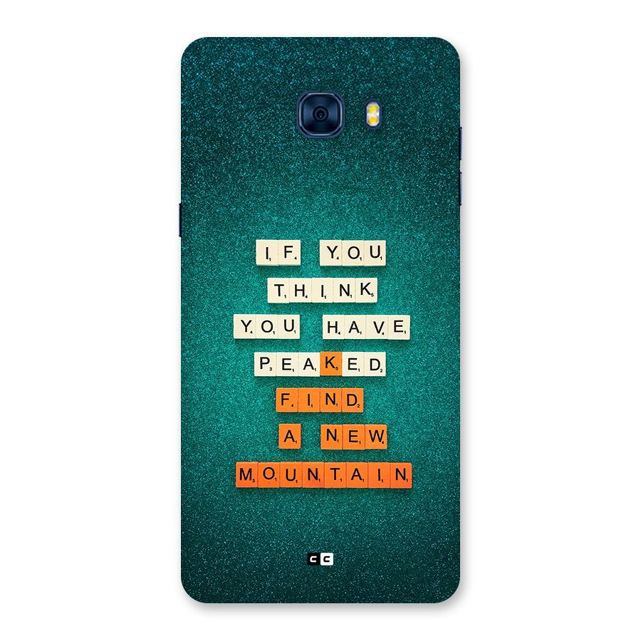 New Mountain Back Case for Galaxy C7 Pro