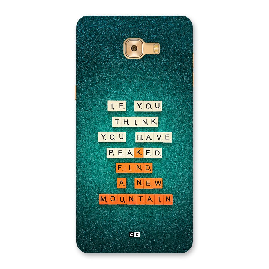 New Mountain Back Case for Galaxy C9 Pro