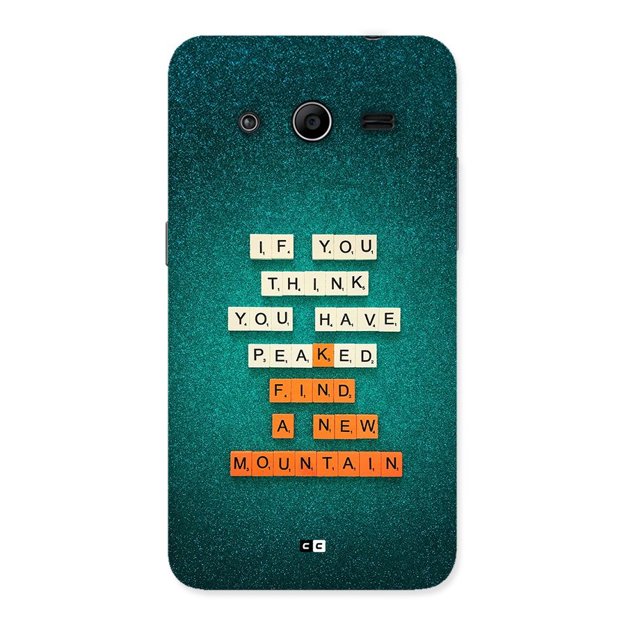 New Mountain Back Case for Galaxy Core 2