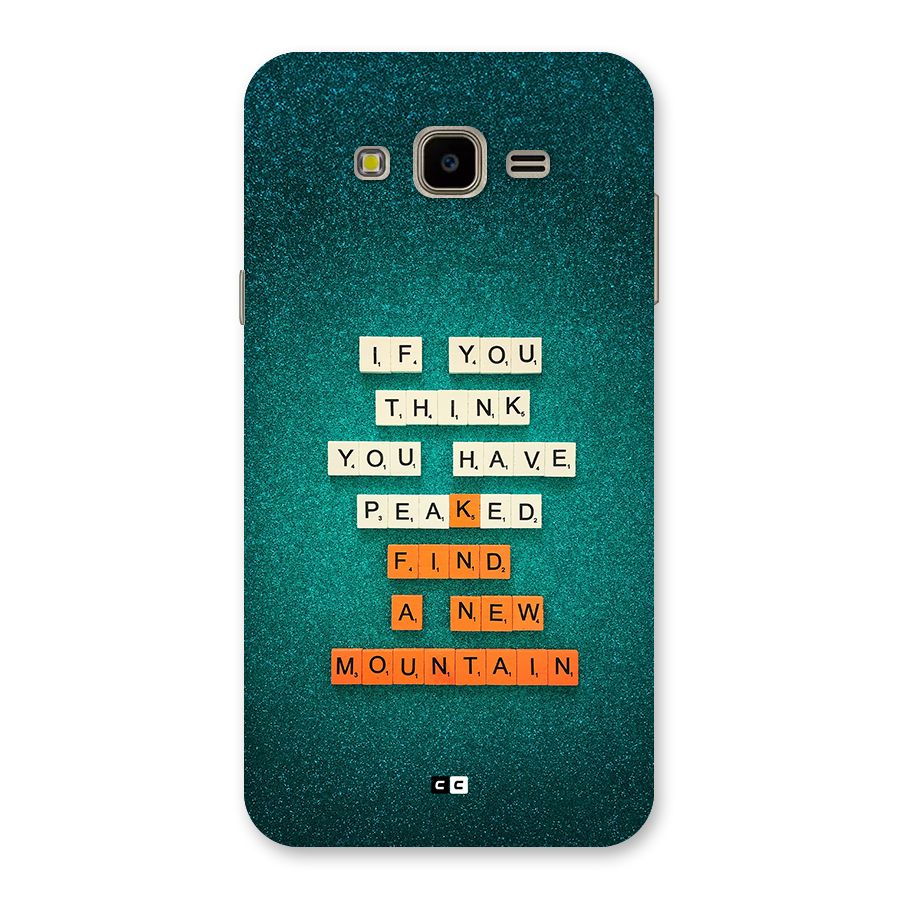 New Mountain Back Case for Galaxy J7 Nxt