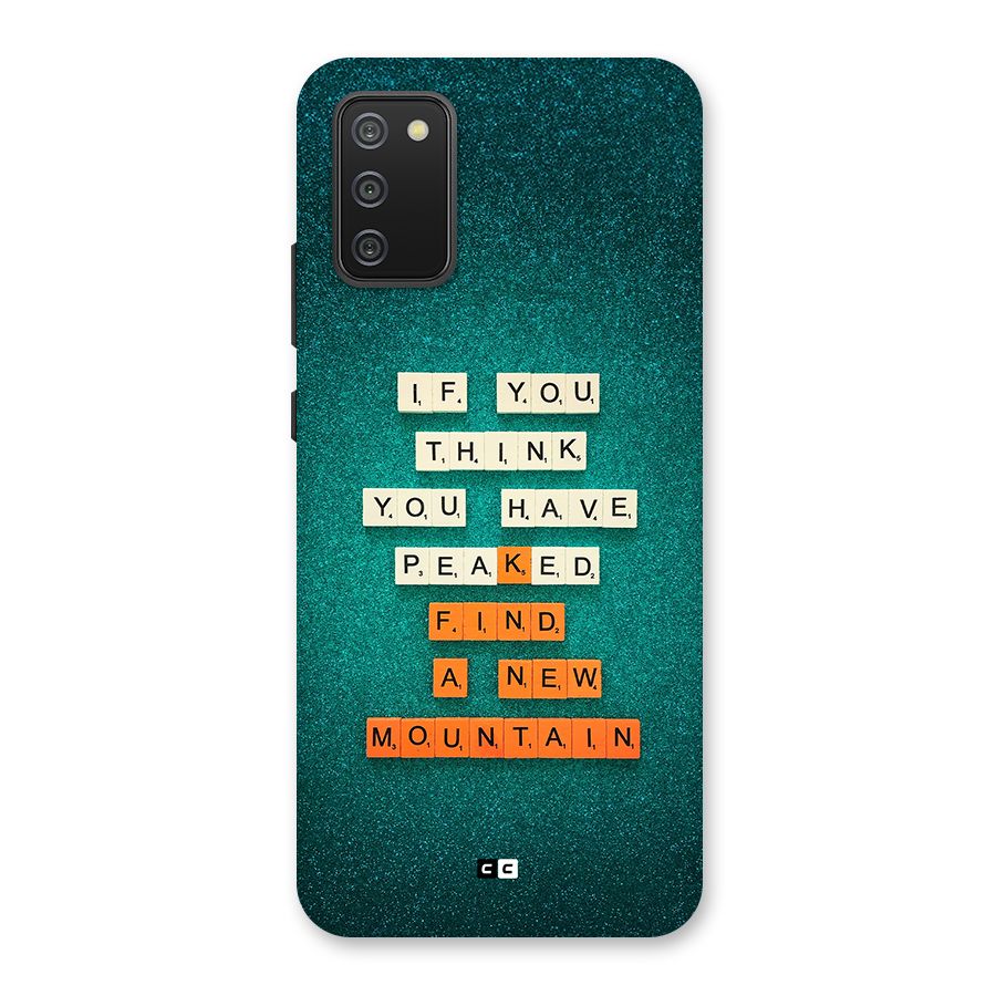 New Mountain Back Case for Galaxy M02s