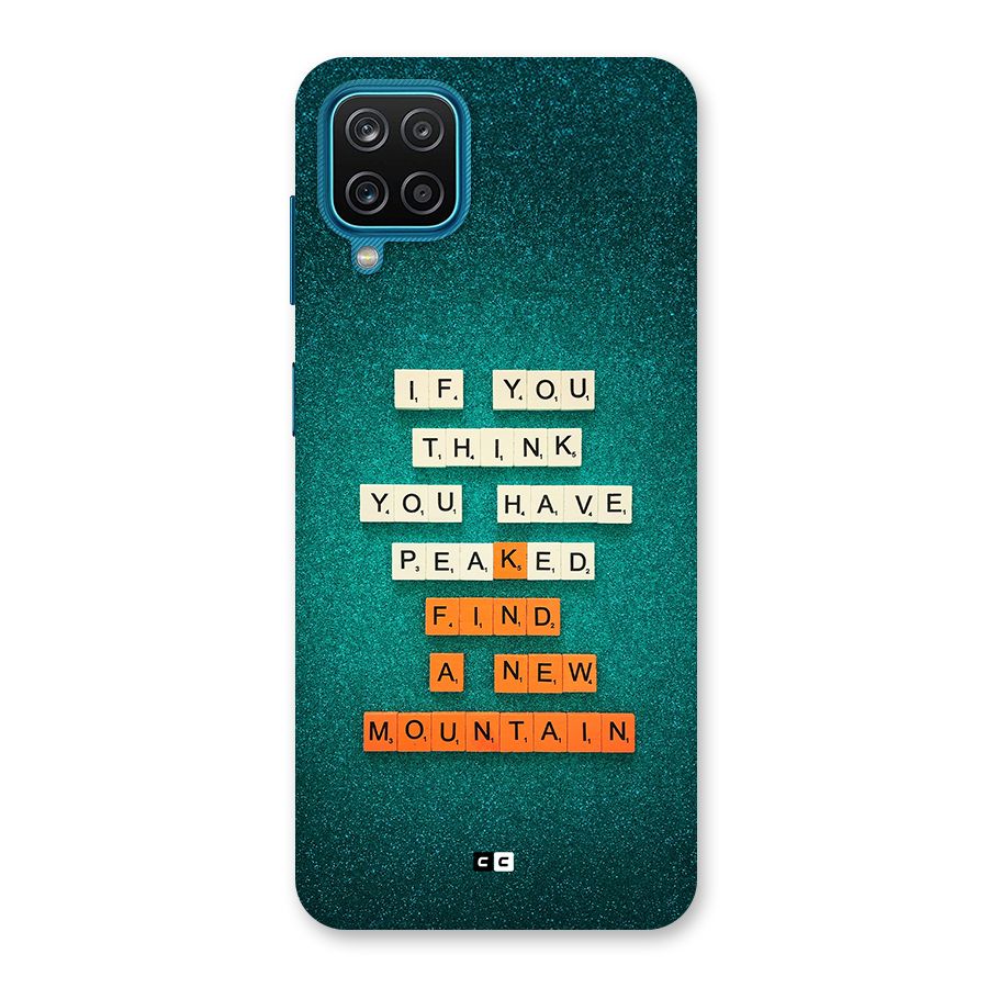 New Mountain Back Case for Galaxy M12