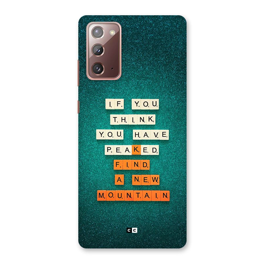 New Mountain Back Case for Galaxy Note 20