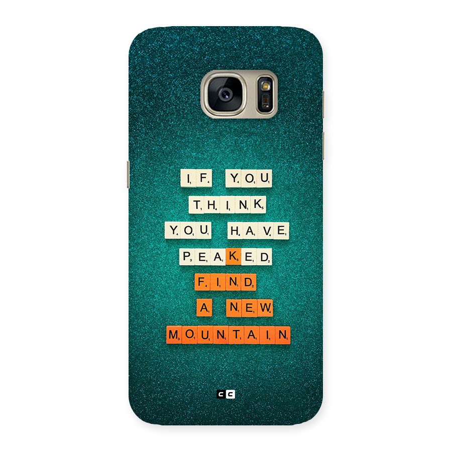New Mountain Back Case for Galaxy S7