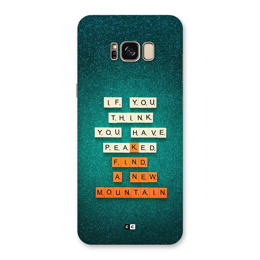 New Mountain Back Case for Galaxy S8 Plus