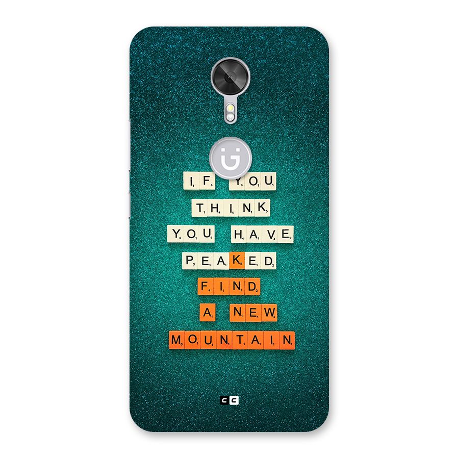 New Mountain Back Case for Gionee A1