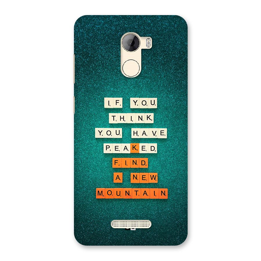 New Mountain Back Case for Gionee A1 LIte