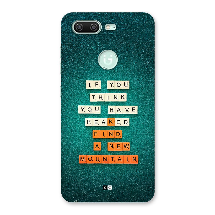 New Mountain Back Case for Gionee S10