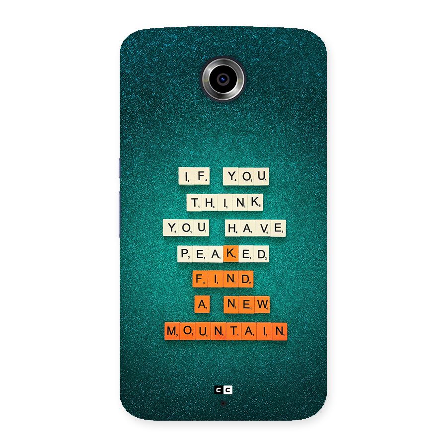 New Mountain Back Case for Google Nexus 6