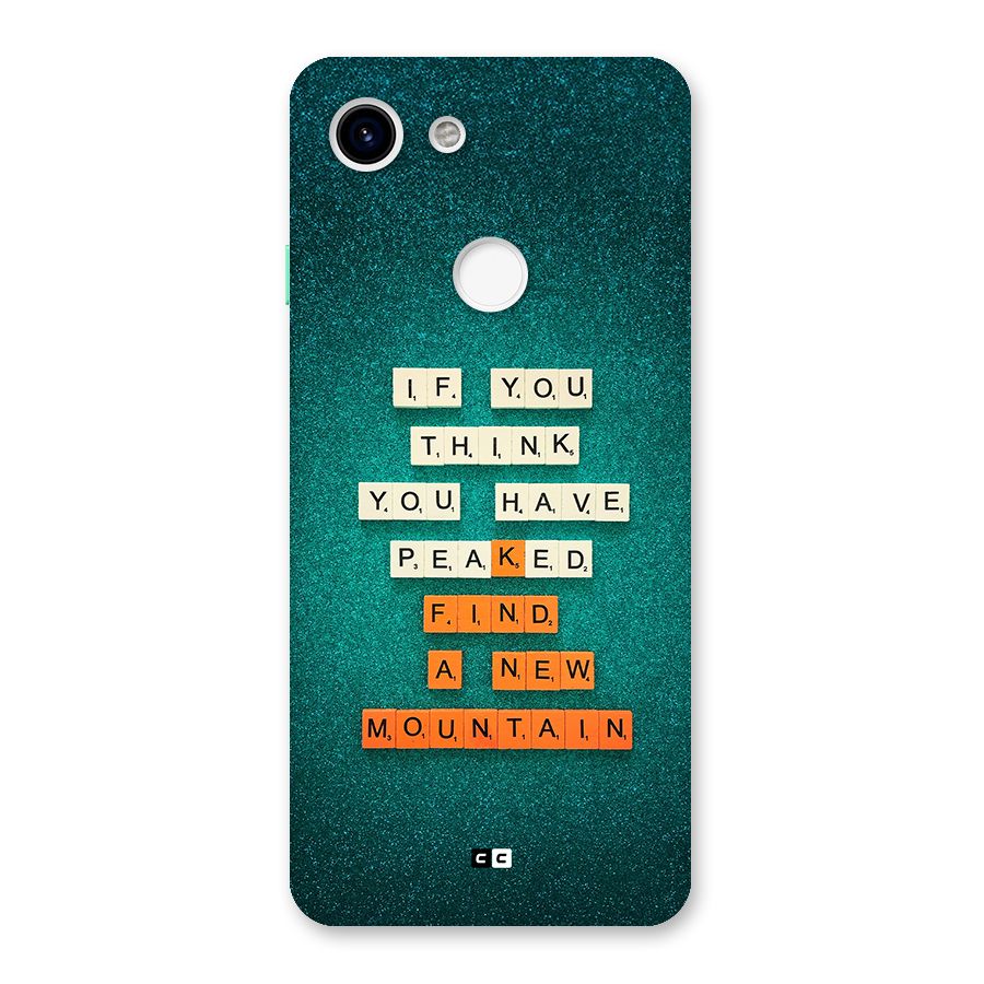 New Mountain Back Case for Google Pixel 3