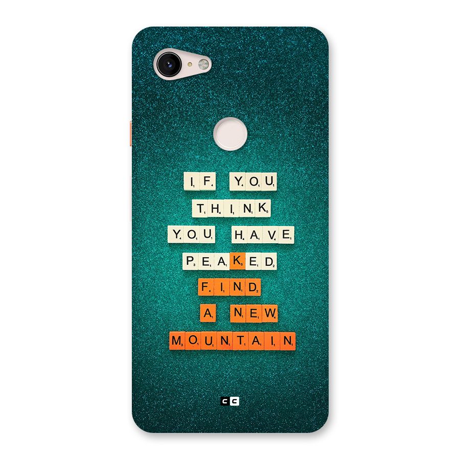 New Mountain Back Case for Google Pixel 3 XL