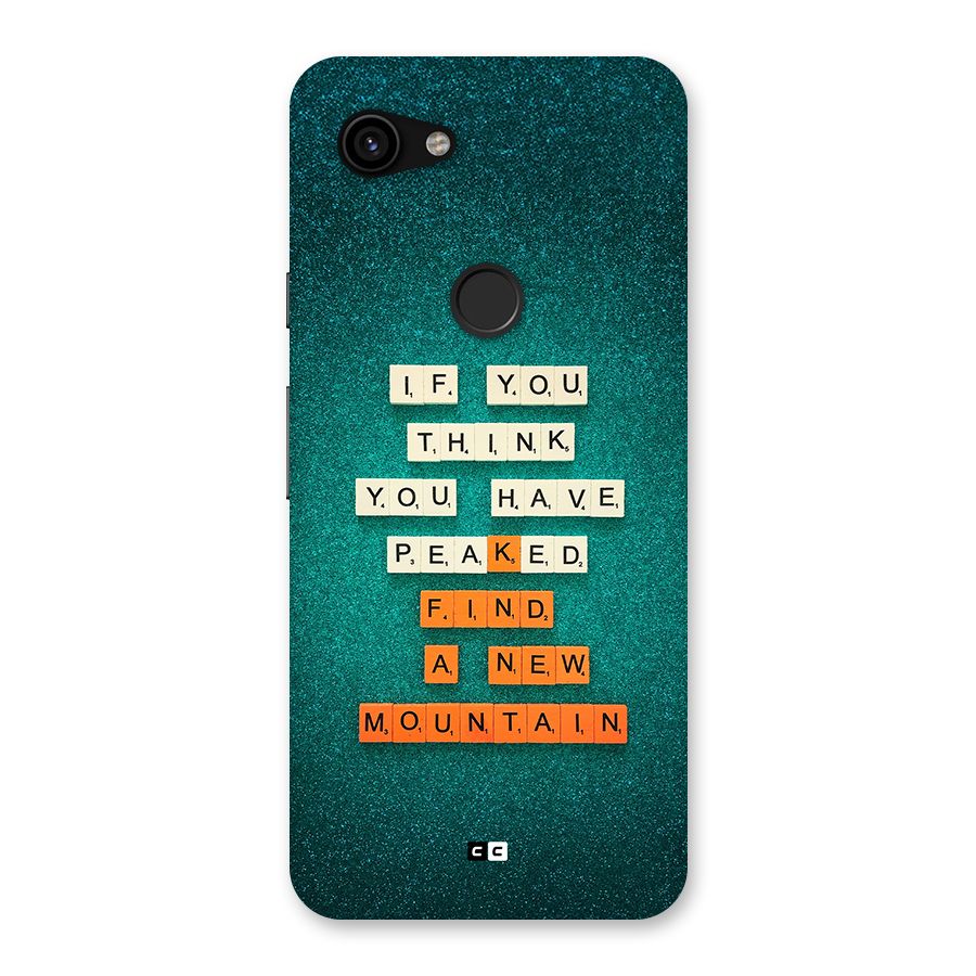New Mountain Back Case for Google Pixel 3a