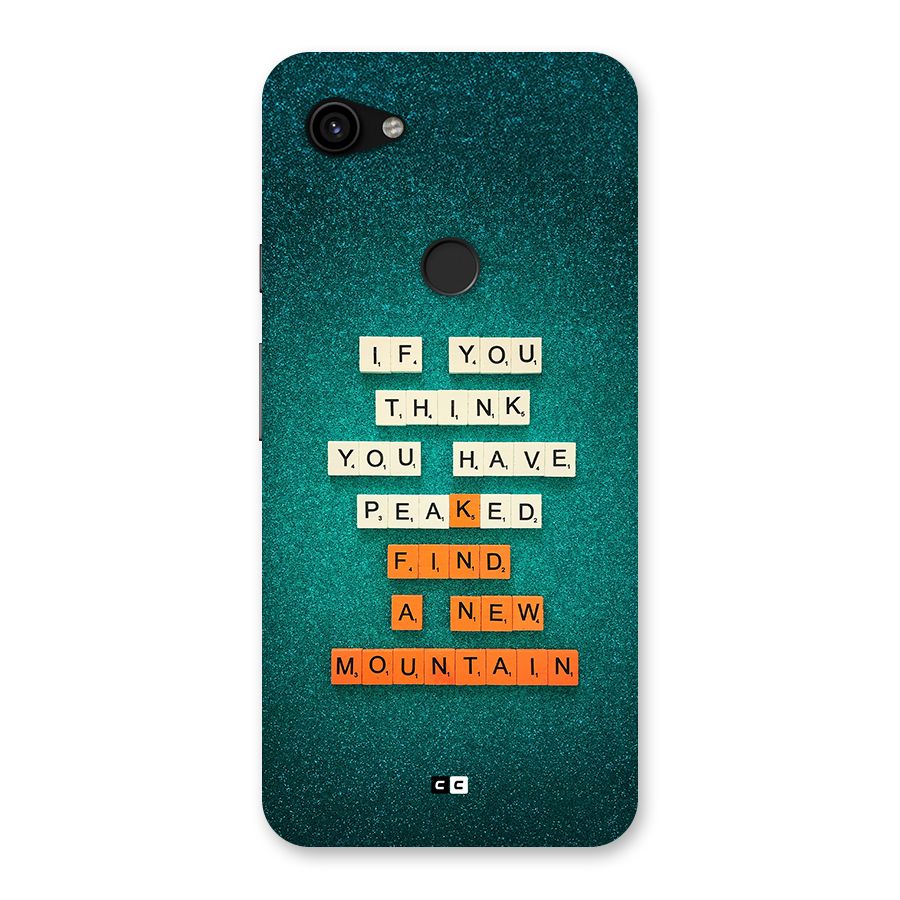 New Mountain Back Case for Google Pixel 3a XL