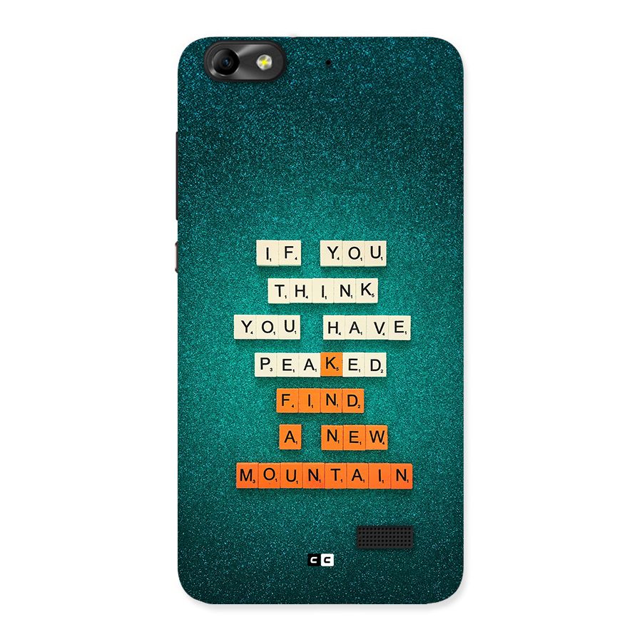 New Mountain Back Case for Honor 4C