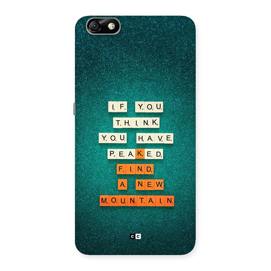 New Mountain Back Case for Honor 4X