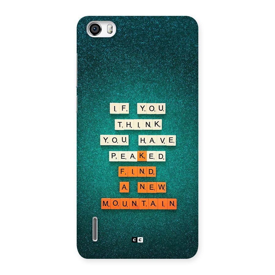 New Mountain Back Case for Honor 6