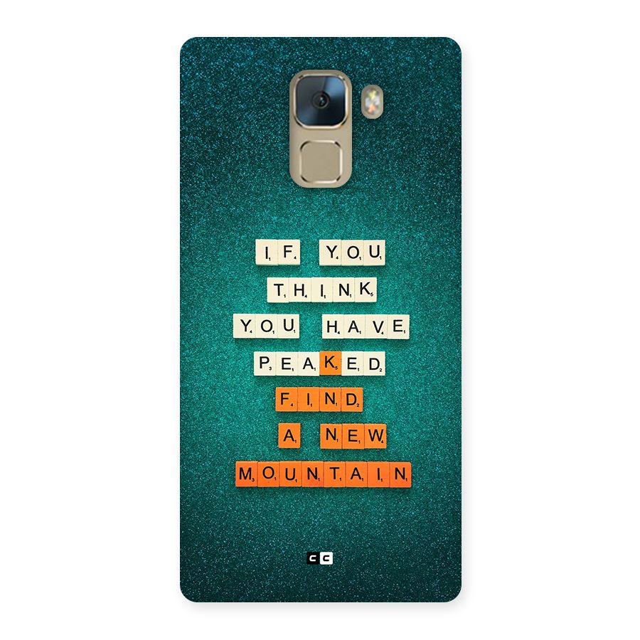 New Mountain Back Case for Honor 7
