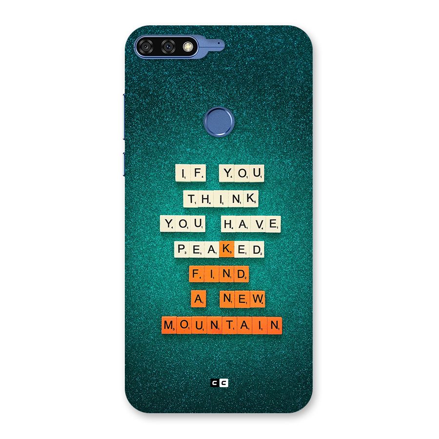 New Mountain Back Case for Honor 7C