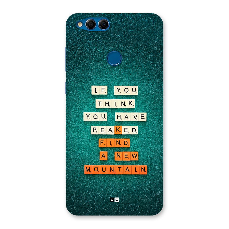 New Mountain Back Case for Honor 7X