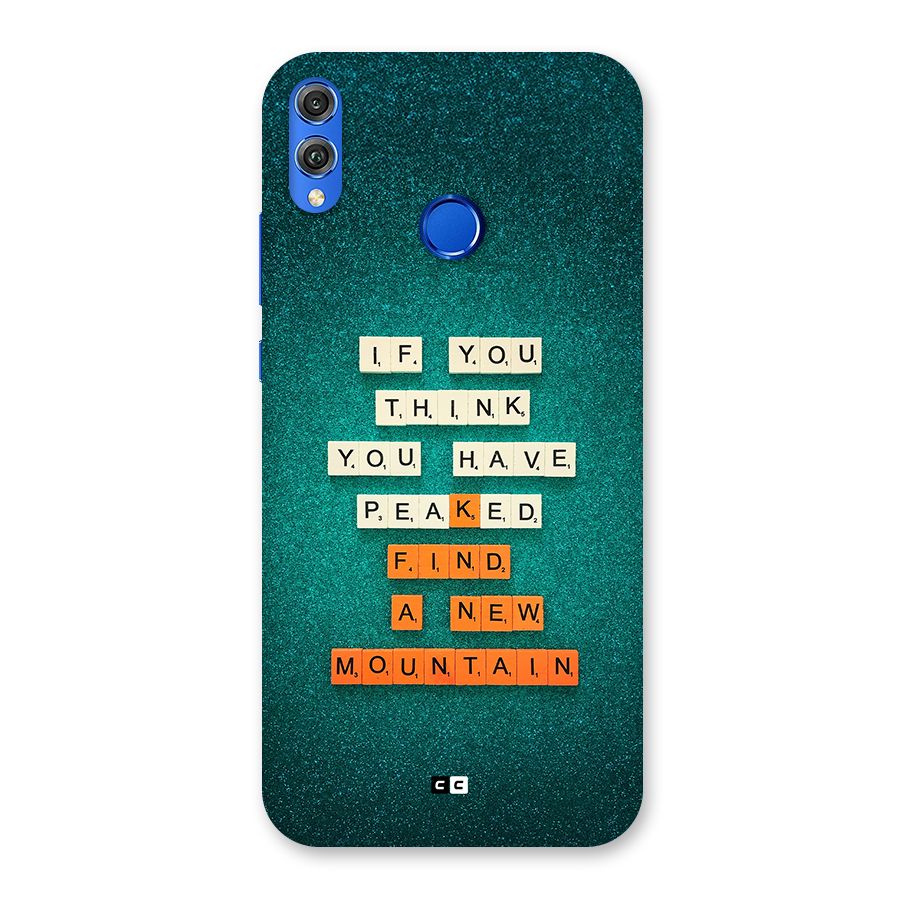 New Mountain Back Case for Honor 8X