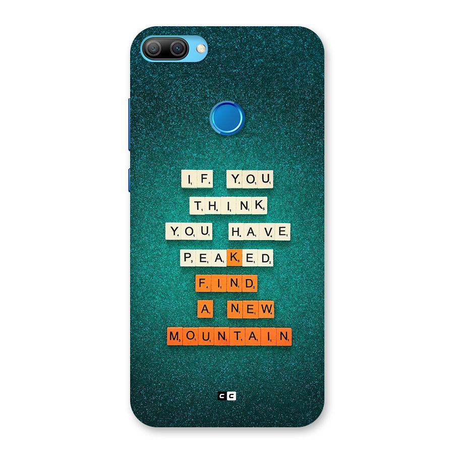 New Mountain Back Case for Honor 9N