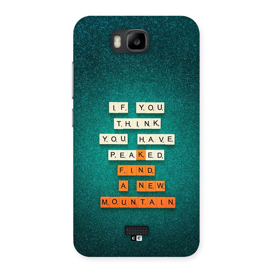 New Mountain Back Case for Honor Bee