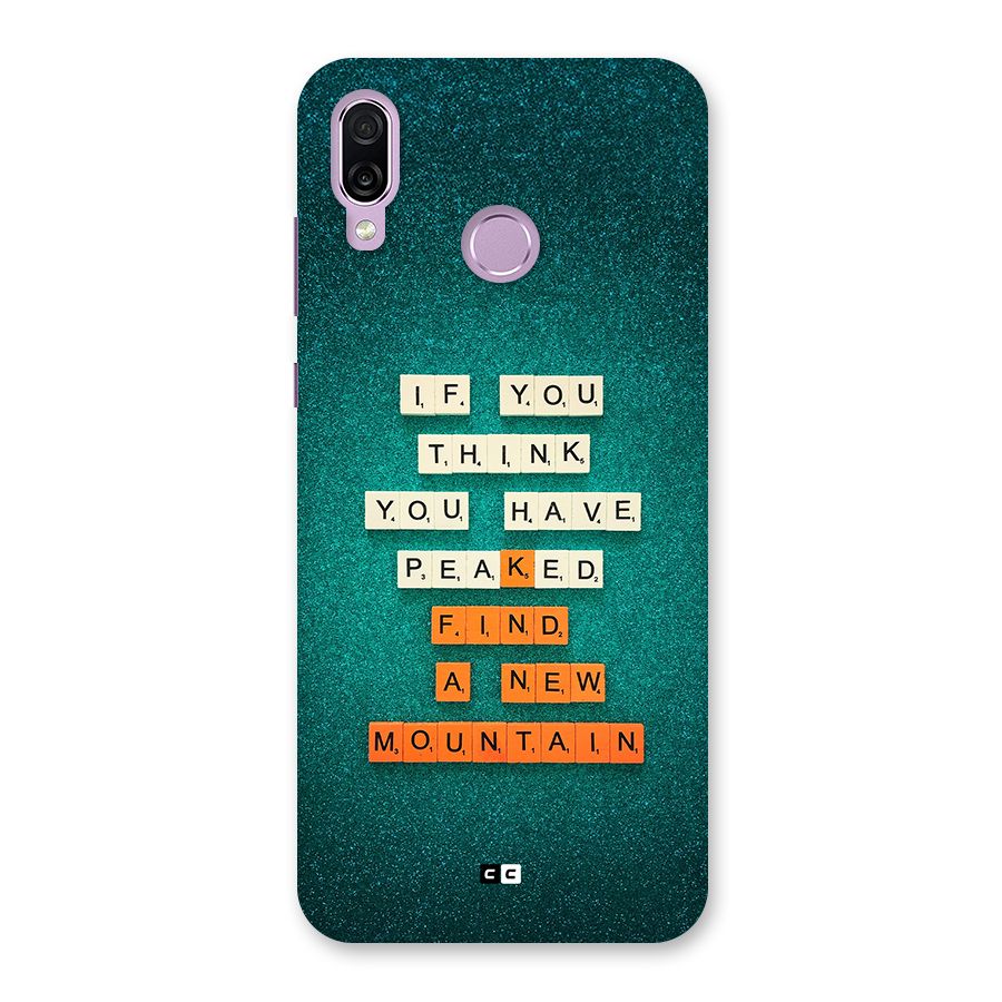 New Mountain Back Case for Honor Play