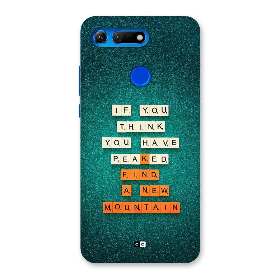 New Mountain Back Case for Honor View 20