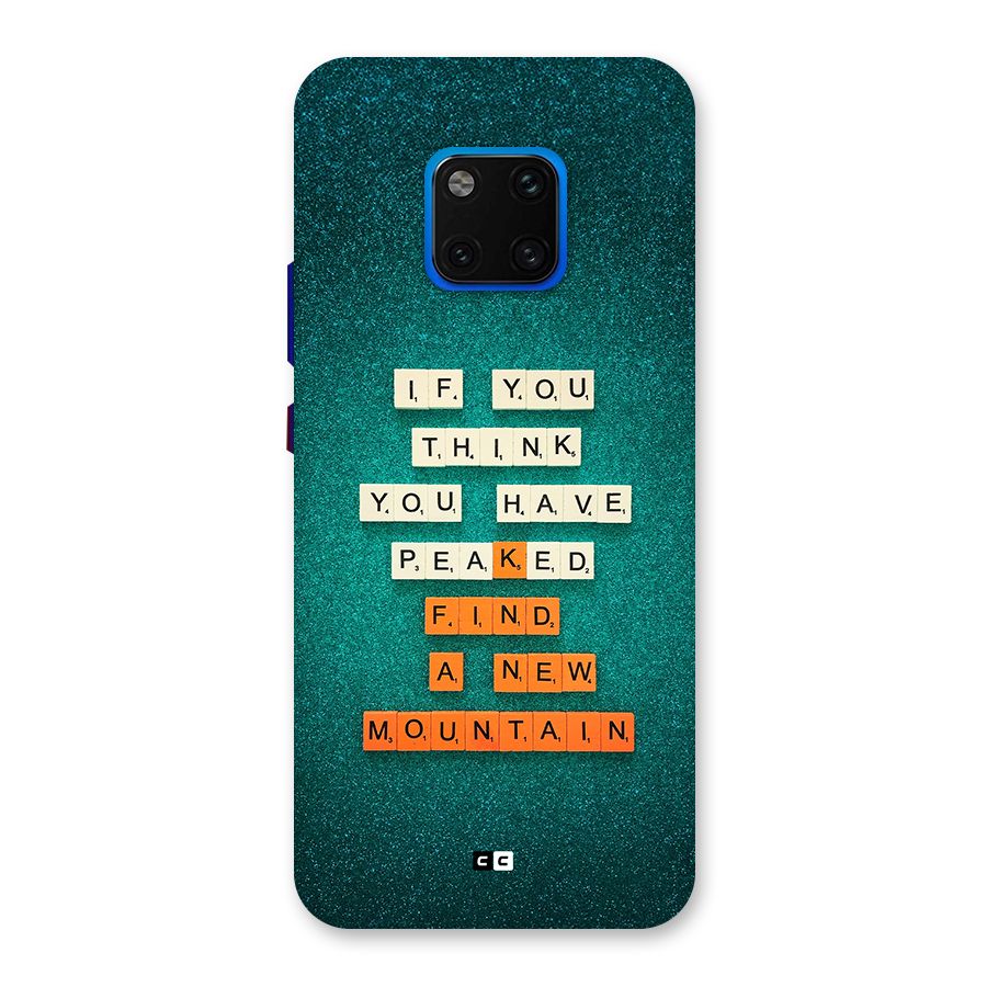 New Mountain Back Case for Huawei Mate 20 Pro