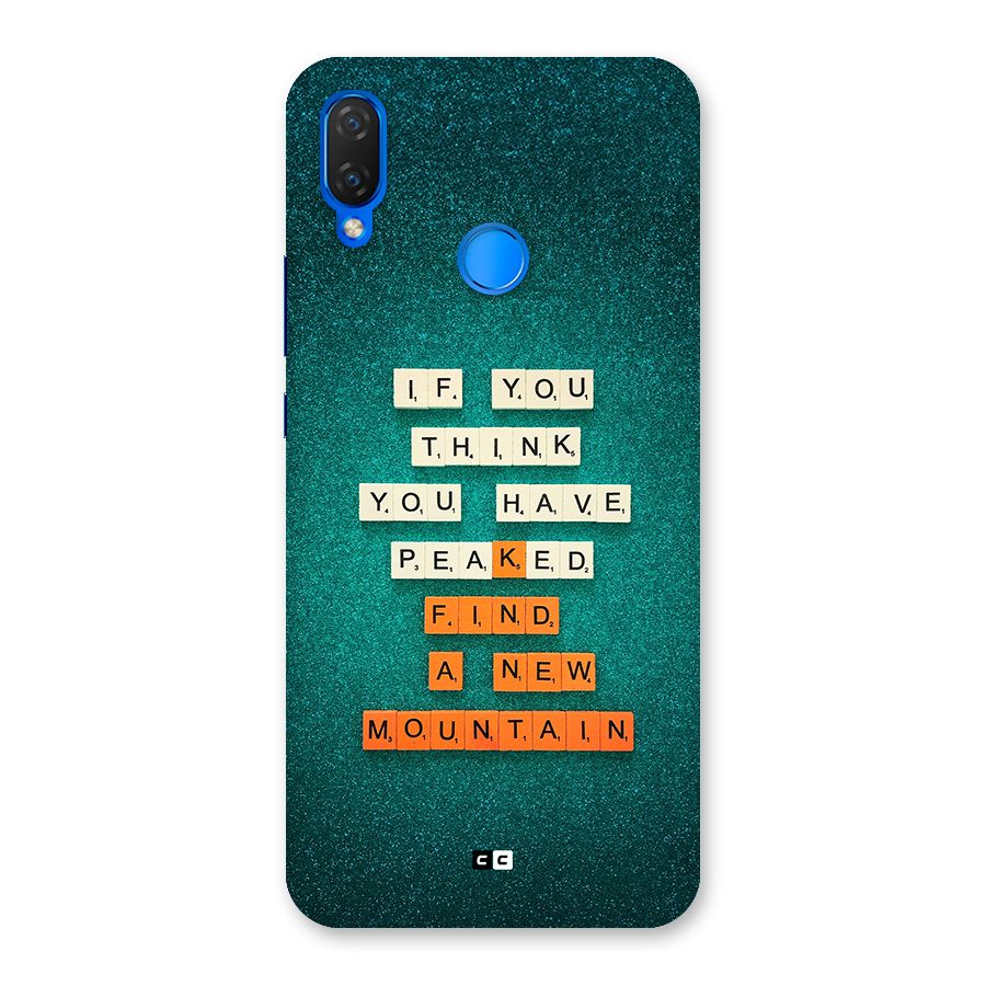 New Mountain Back Case for Huawei Nova 3i