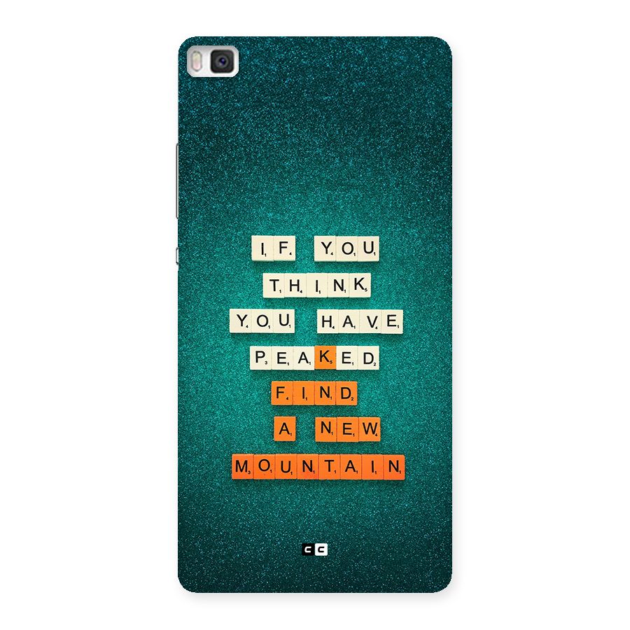 New Mountain Back Case for Huawei P8