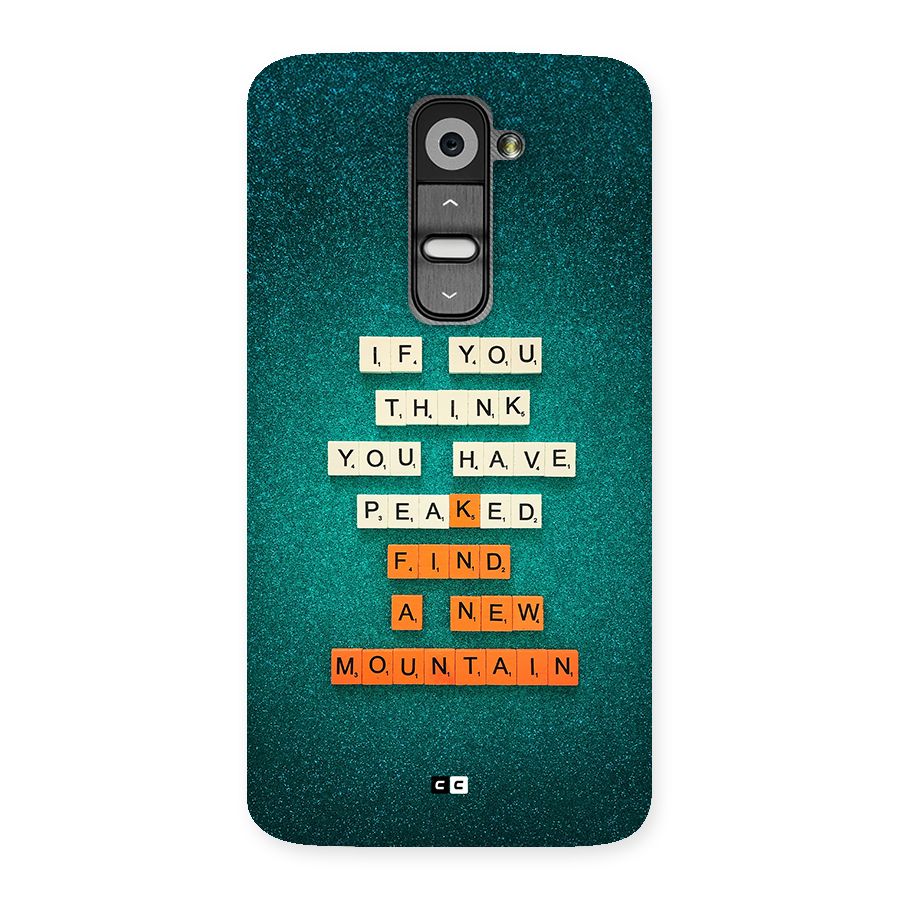 New Mountain Back Case for LG G2