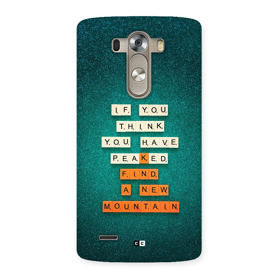 New Mountain Back Case for LG G3