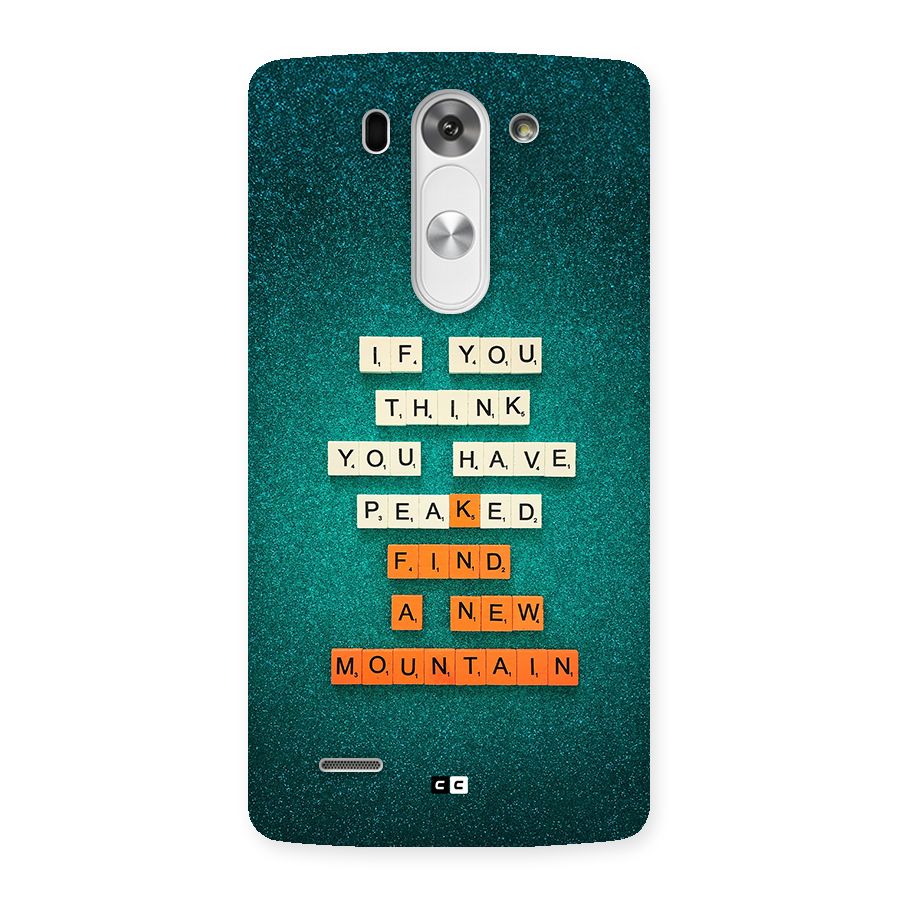 New Mountain Back Case for LG G3 Beat
