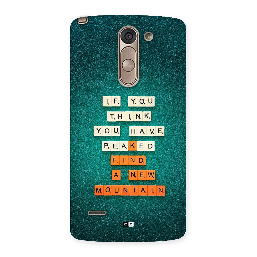 New Mountain Back Case for LG G3 Stylus