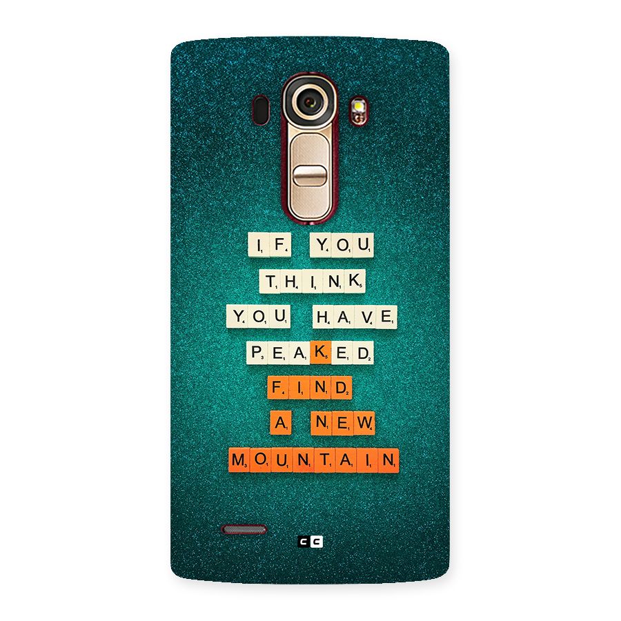 New Mountain Back Case for LG G4