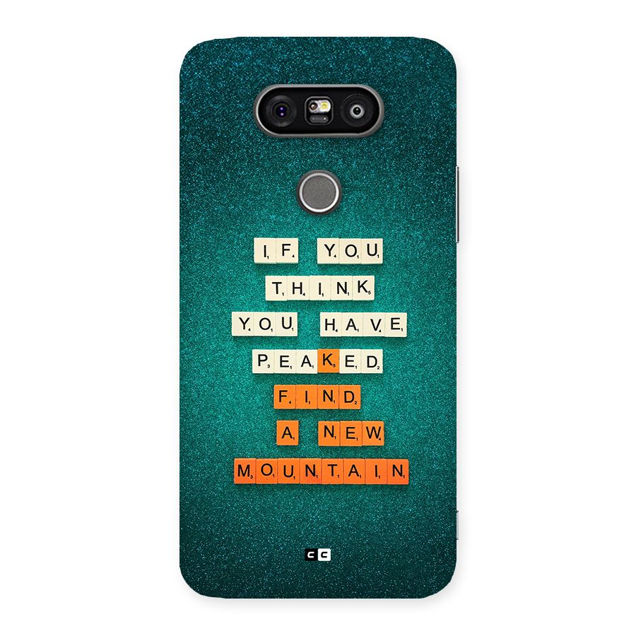 New Mountain Back Case for LG G5