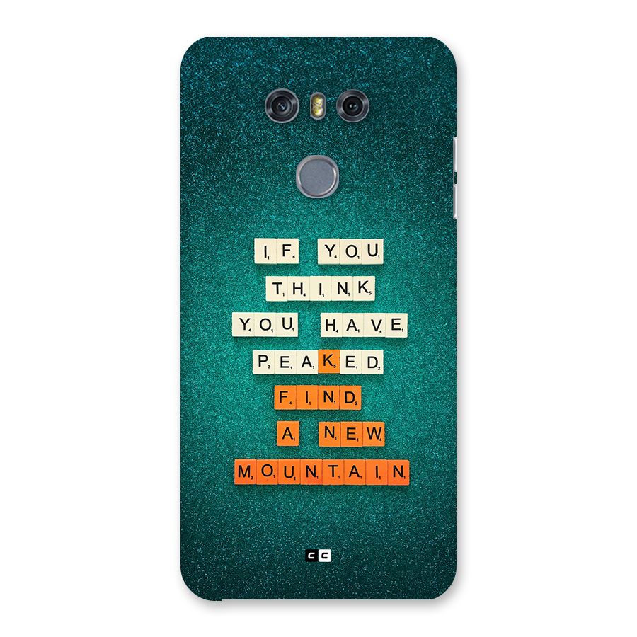 New Mountain Back Case for LG G6
