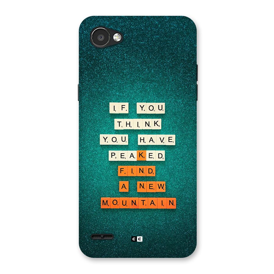 New Mountain Back Case for LG Q6