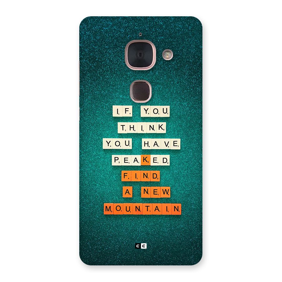 New Mountain Back Case for Le Max 2