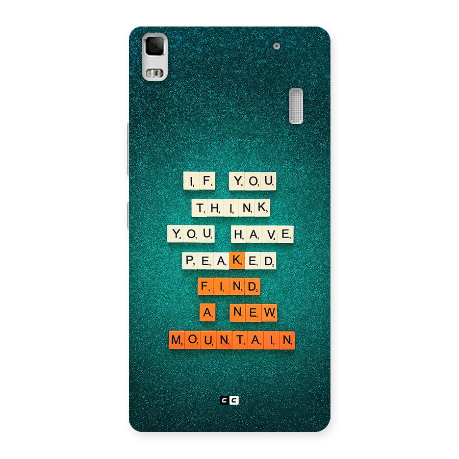 New Mountain Back Case for Lenovo A7000