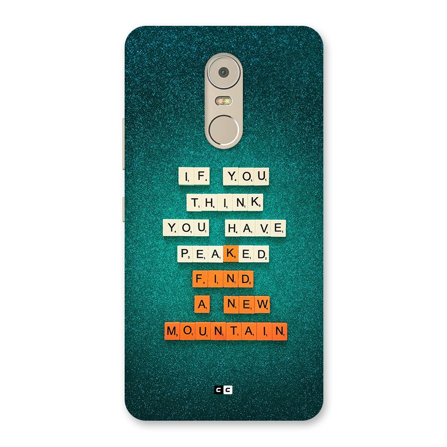 New Mountain Back Case for Lenovo K6 Note