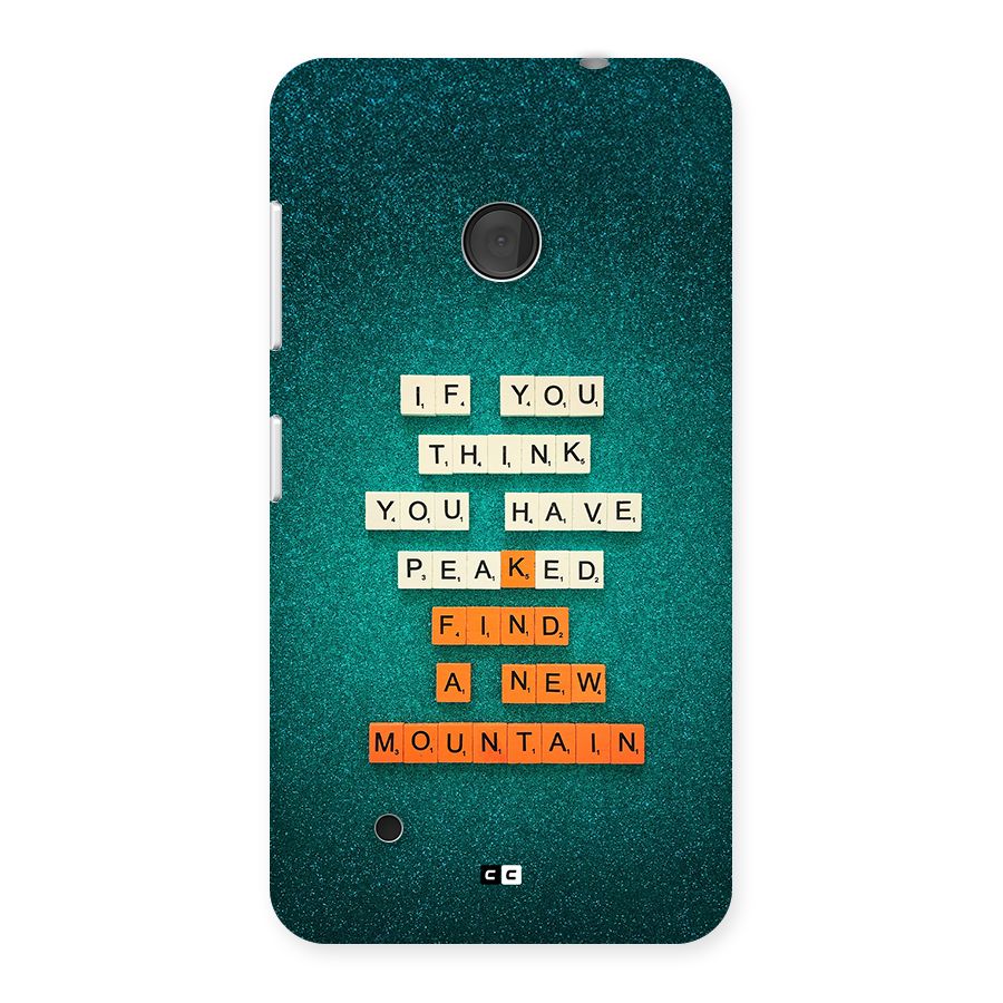 New Mountain Back Case for Lumia 530