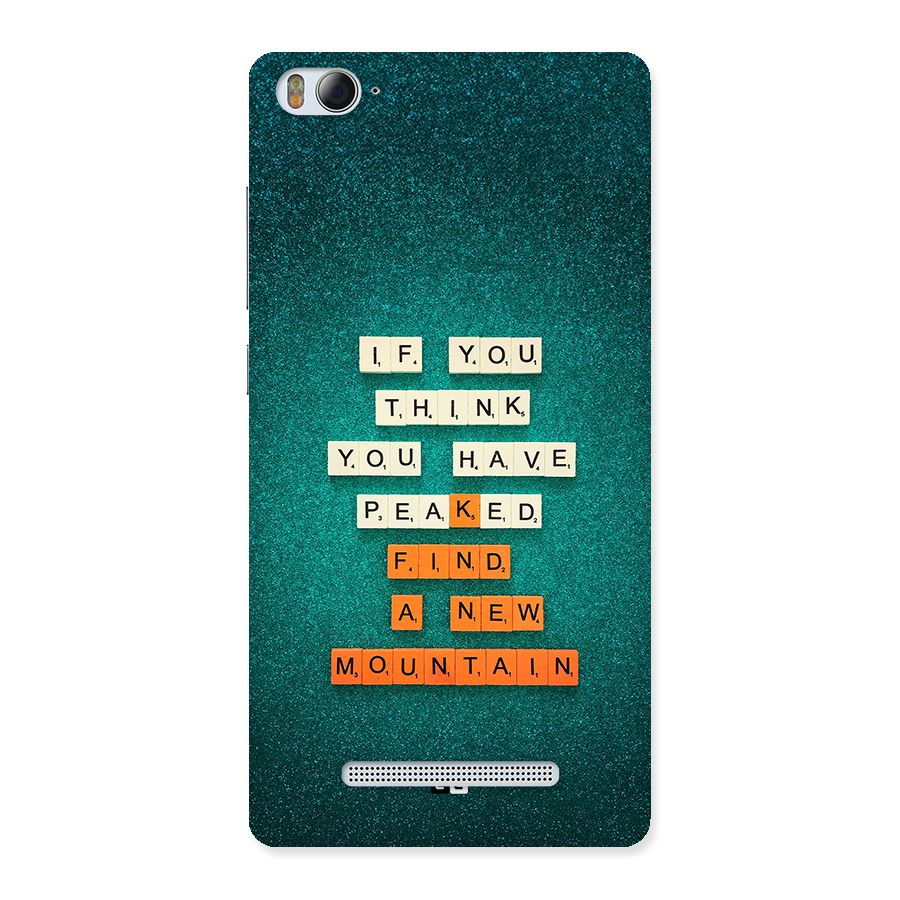 New Mountain Back Case for Mi4i