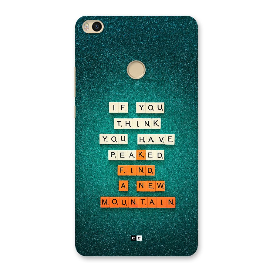 New Mountain Back Case for Mi Max 2