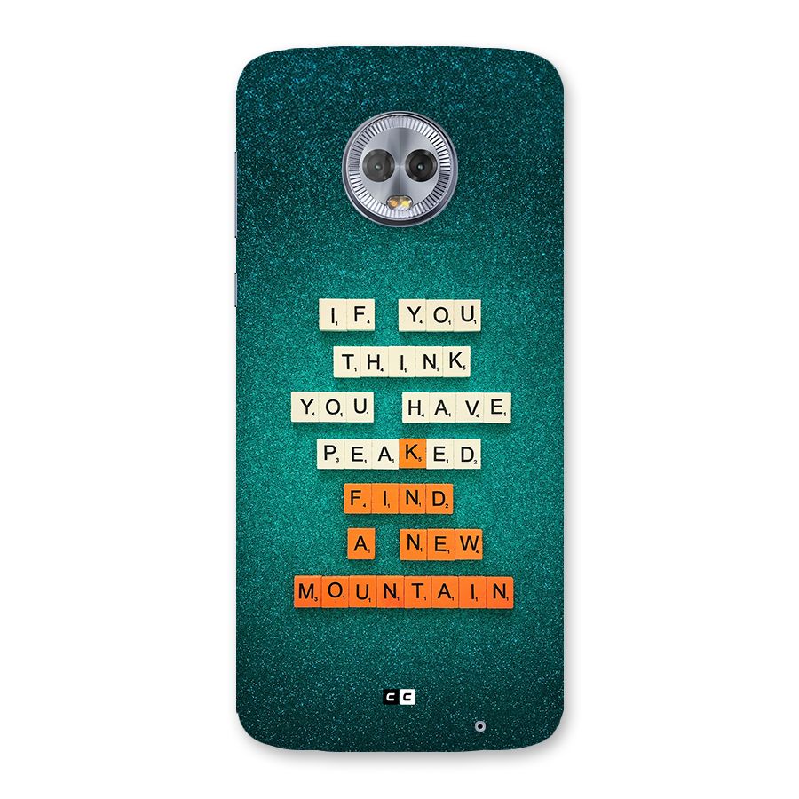New Mountain Back Case for Moto G6 Plus